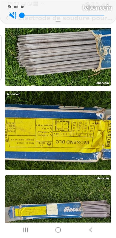 Baguette électrode de soudure inox (image 3)