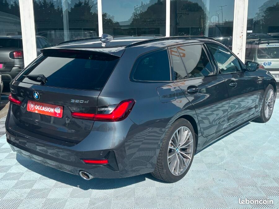 BMW Série 3 Touring (G20) 320DA 163 BVA8 PACK Sièges Sport TOE JA18 Hifi Key Less 1ère Main (image 3)