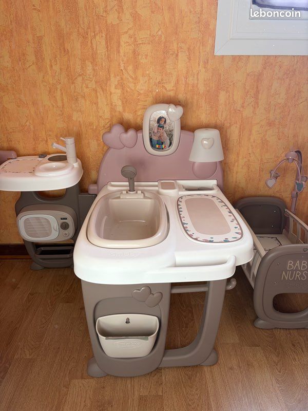 Grande maison des bébés Smoby nurse poupée (image 1)
