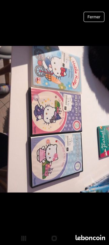 Lot 3 dvd hello kitty (image 1)