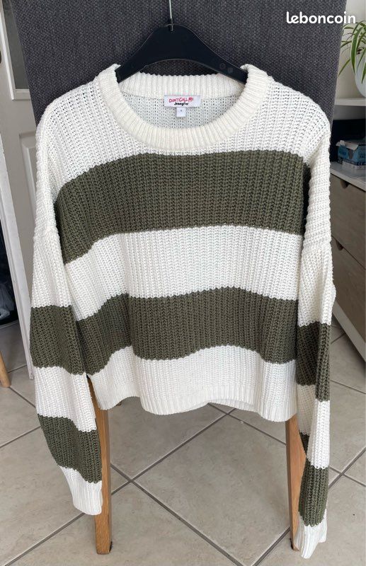 Pull rayé Jennyfer taille S (image 1)