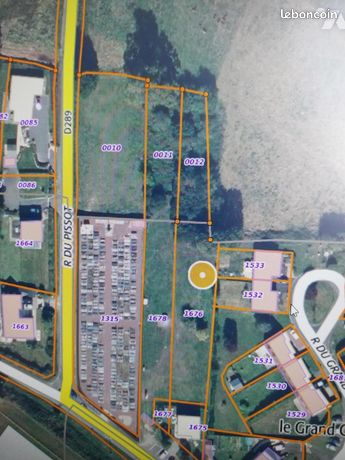 Terrain 3649 m² SAINS