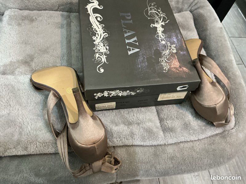 Nu-pieds beige, pointure 39 marque Playa (image 7)