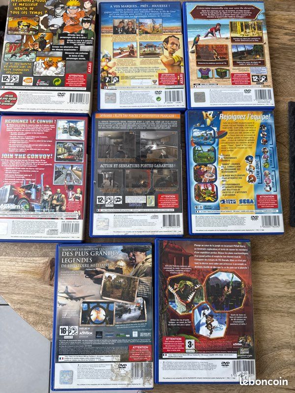 Lot de huit jeux ps2 (image 2)