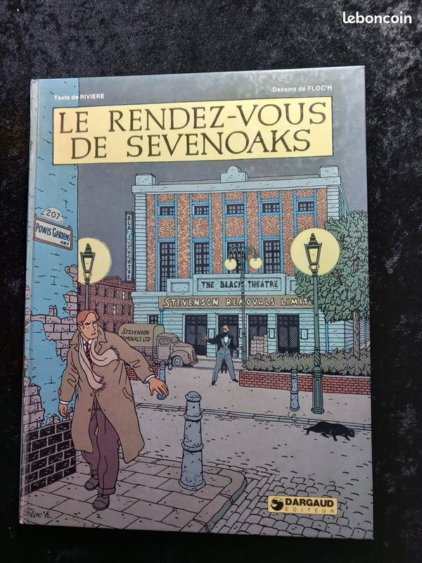 BD EO " Le Rendez-Vous de Sevenoaks " Le Floc'h / Rivière Dargaud 1977 (image 1)