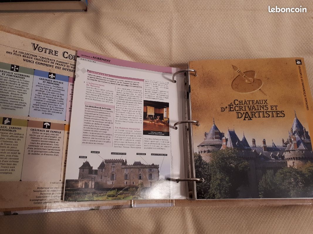 Classeur édition Atlas : châteaux de France (image 5)