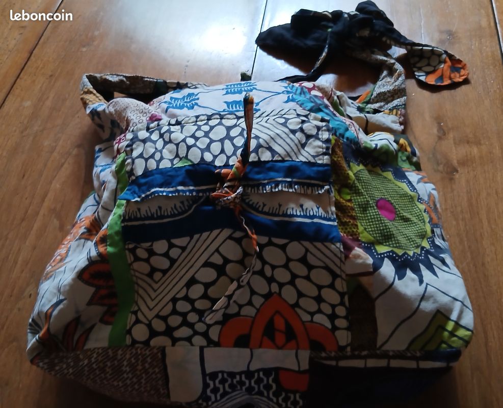 Sac épaule Batik Patchwork, (image 4)