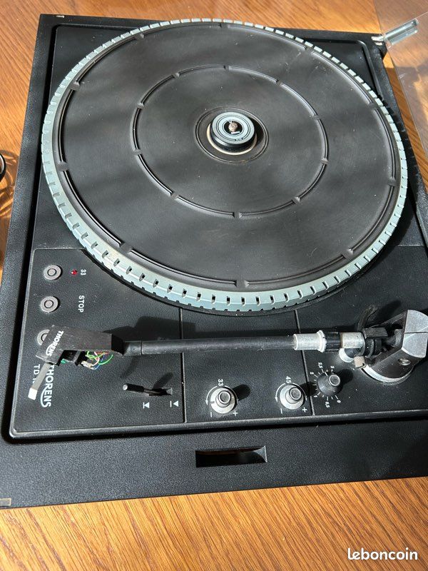 Plateau courroie d'occasion platine disques vinyle Thorens TD 105