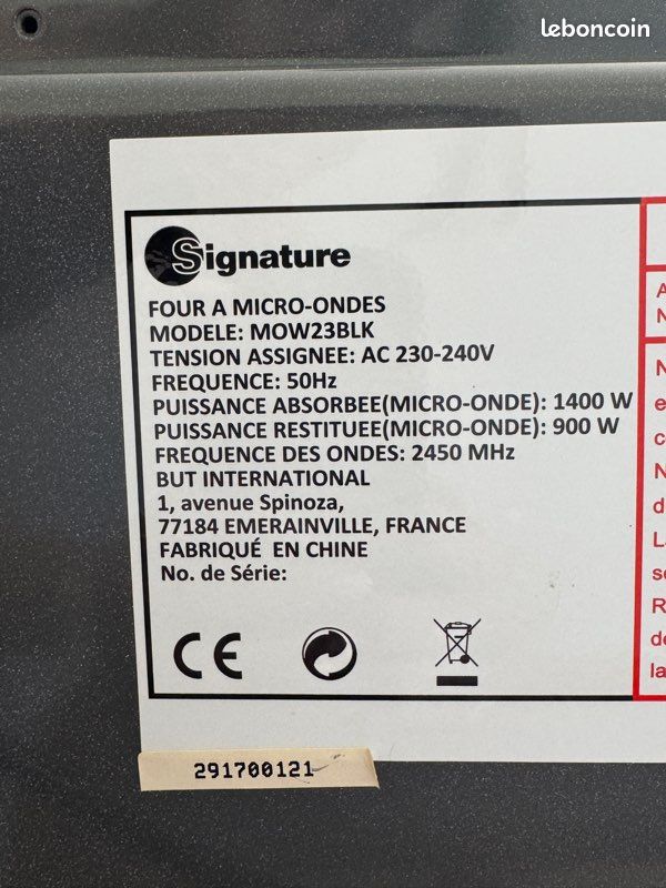 Micro-ondes (image 9)