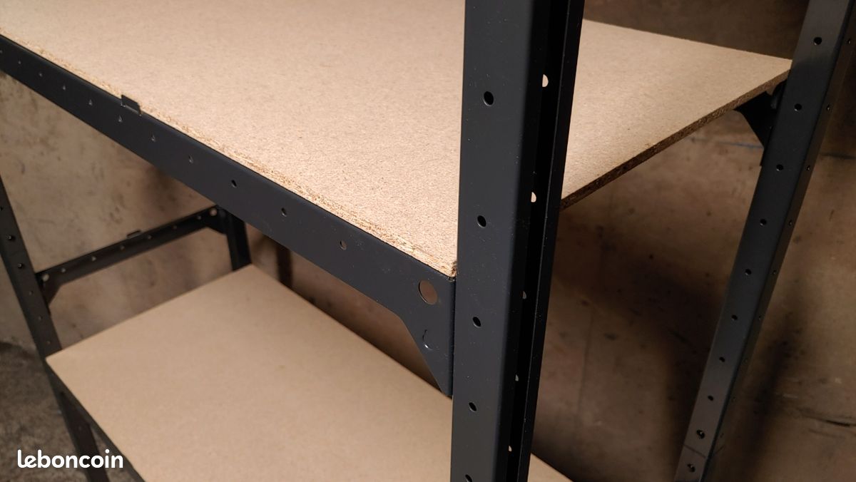 Grande étagère métal 96x180x40 (image 3)