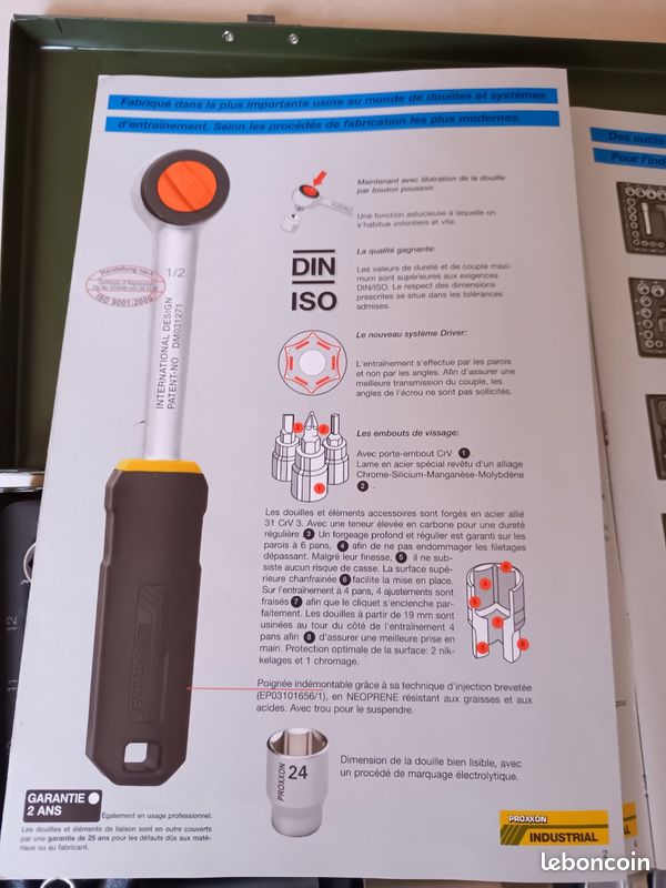 Coffret douilles Proxxon (image 2)
