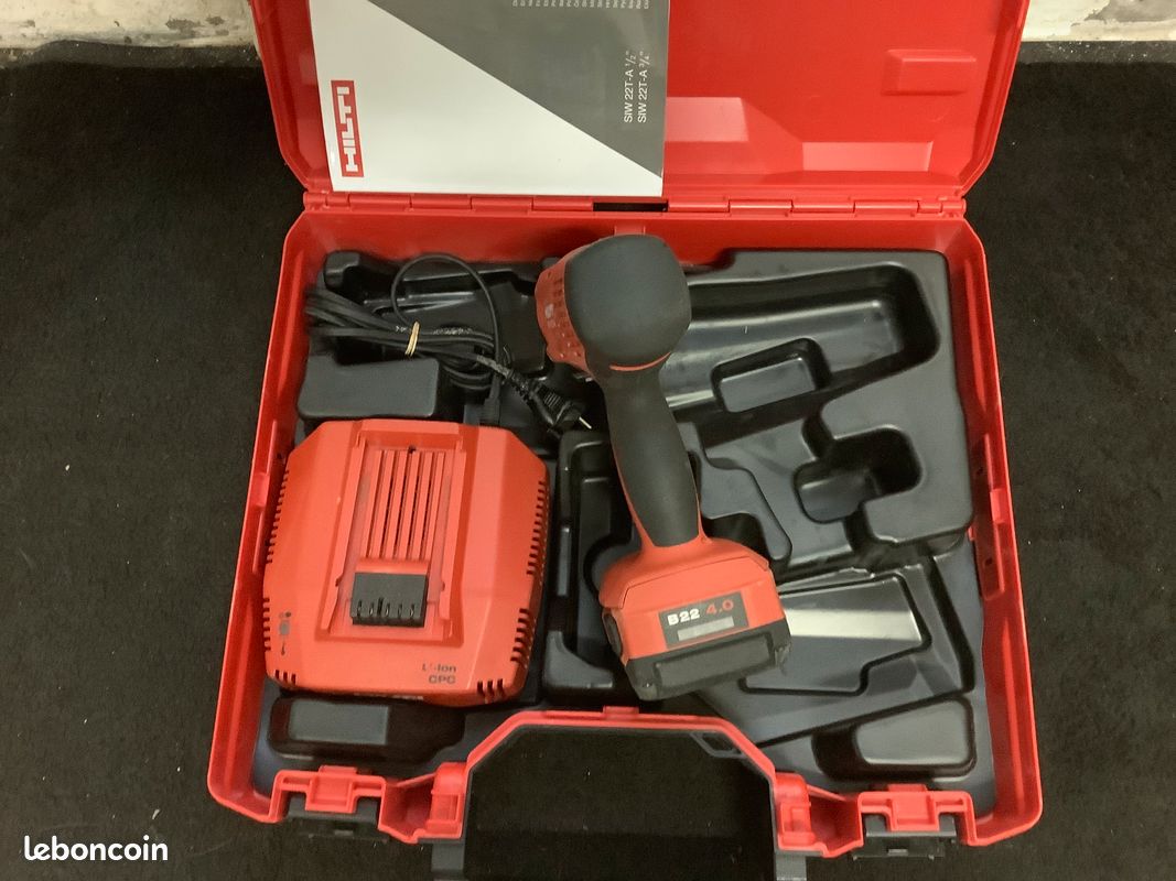 Boulonneuse Sans Fil Hilti SIW 22T-A 1/2" – Neuf Sous Emballage