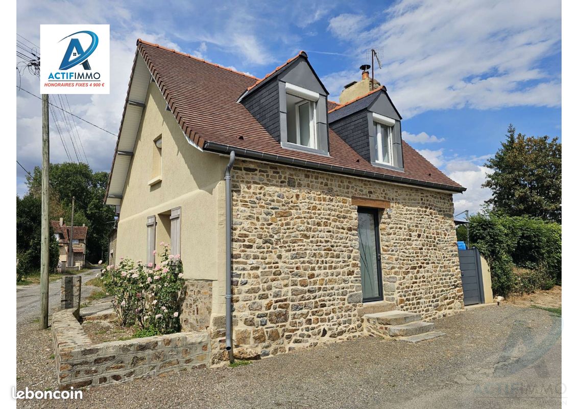 Maison 2 pièces 66 m² · à La Chapelle-au-Moine · 66 m² · 129 900 €