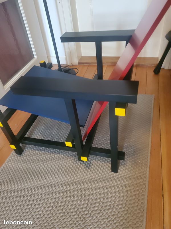 Fauteuil red &blue de Rietveld (image 7)