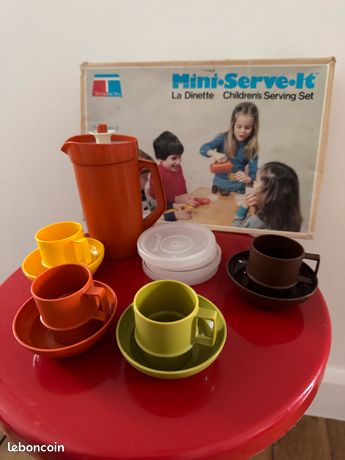 Dînette tupperware Vintage mini Serve it 70s • EUR 29,00