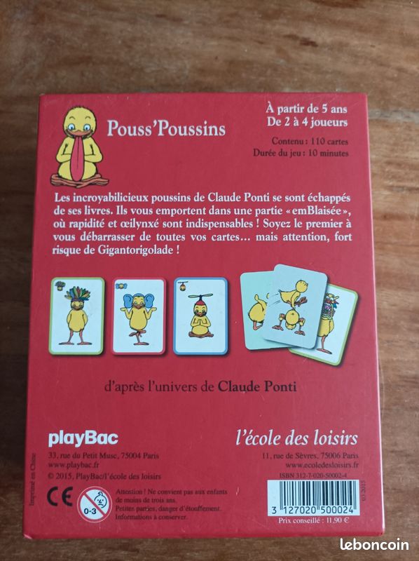 Jeu Pouss'Poussins (image 2)
