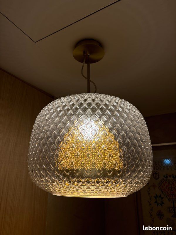 Lampe suspension ampm verre (image 3)