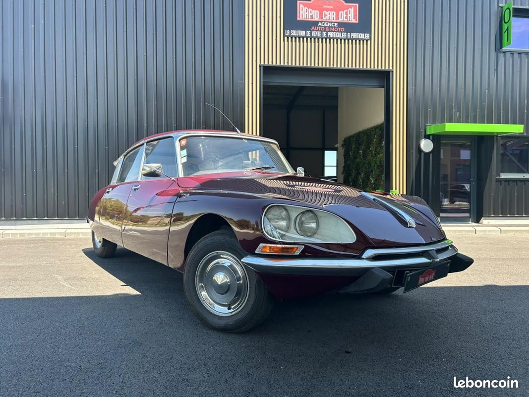 Citroen ds fd avec carnet complet de restauration et garantie 6 mois (image 1)