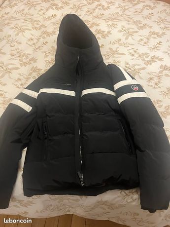 Veste Fusalp Polyamide Nylon Hiver - Blouson Neige Rouge Taille 46 Femme Occasion