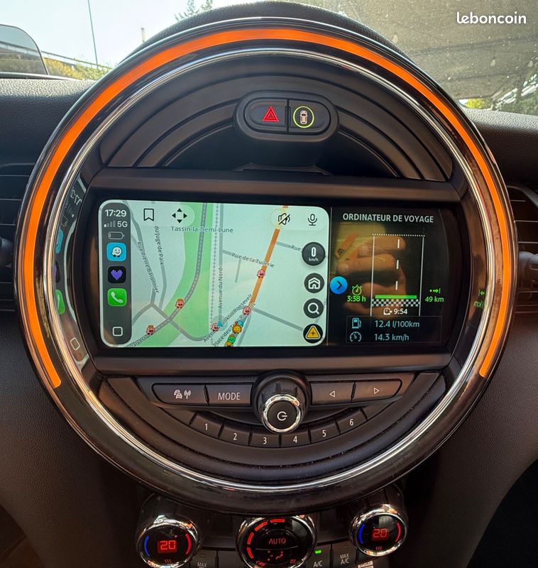 MINI MINI 2.0 192 COOPER S BVA EDITION YOURS- CAR PLAY- HARMAN/KARDON- CUIR- TOIT OUVRANT- GARANTIe (image 7)