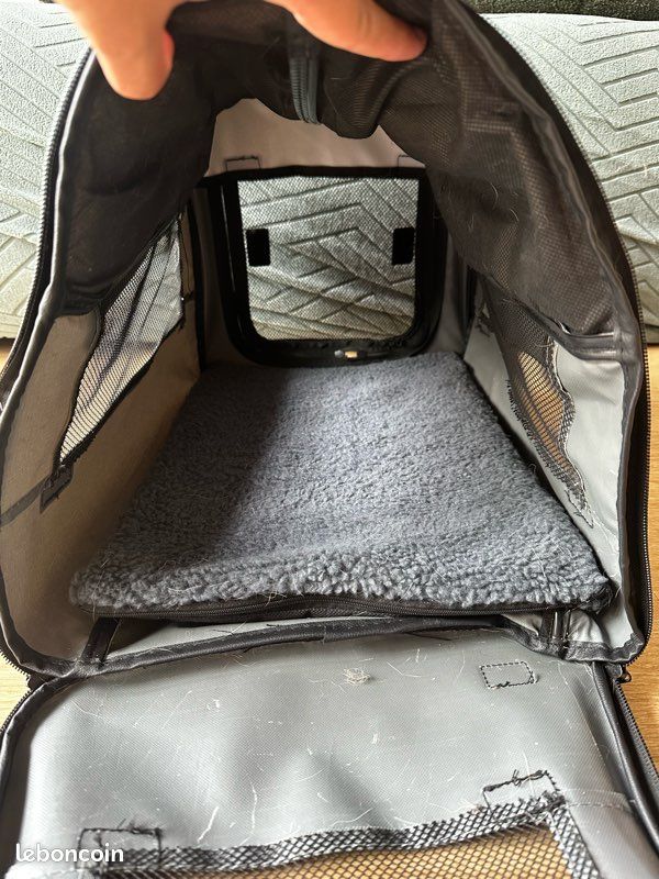 Sac de transport chien chat - 32x32x47 cm (image 1)