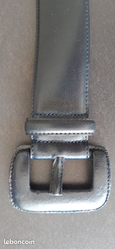 Ceinture bleu- marine made in italy (image 4)