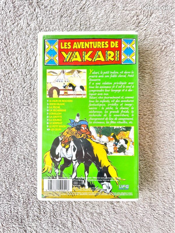 K7 / VHS « Les aventures de Yakari » (image 6)