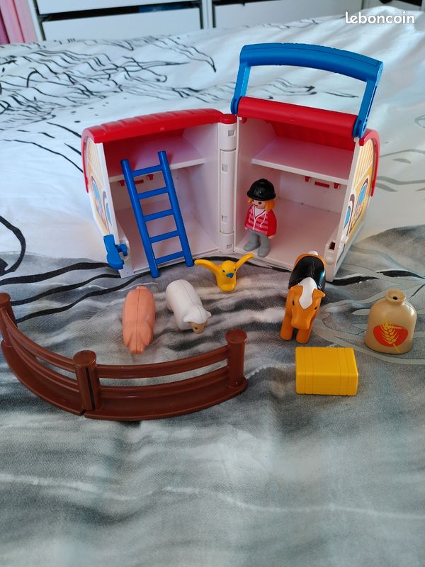 Playmobil 1.2.3. Ferme transportable (image 1)