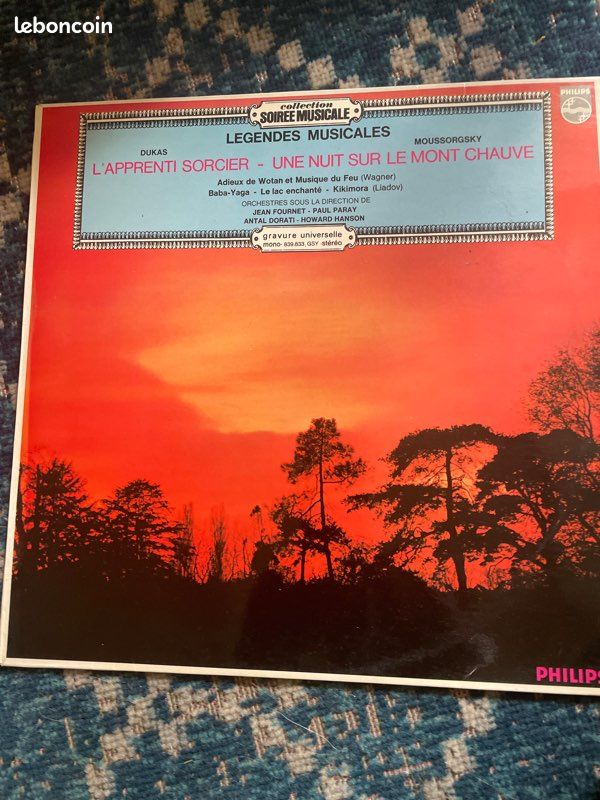 Vinyle 33 T légendes musicales (image 1)