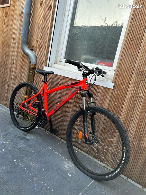 Btwin Rockrider 340 Orange Price B Twin Rockrider Vtt Rockrider