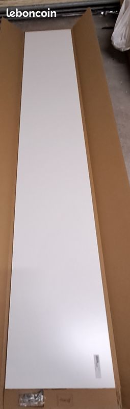 Förbättra : Panneau de finition blanc mat 39x240 - 205.678.41 / 804.176.60 (image 1)