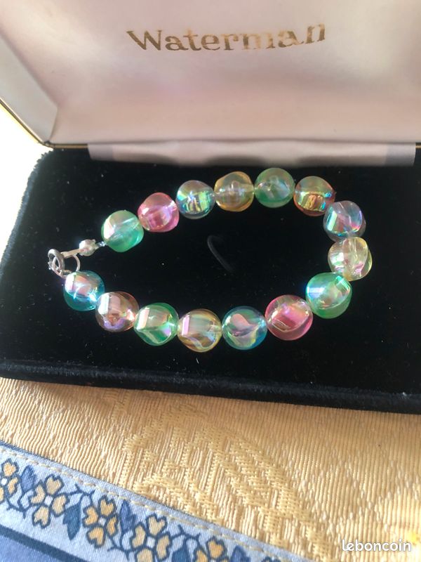 Bracelet grosses perles fantaisie (image 1)