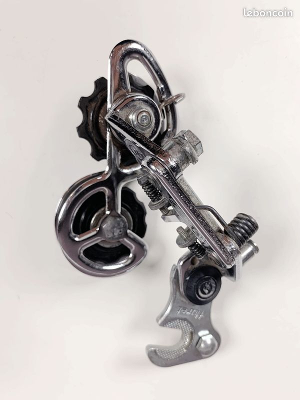 DÉRAILLEUR ARRIÈRE SACHS HURET RIVAL ancien vintage Peugeot vélo course