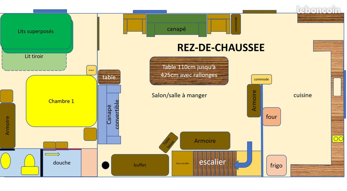 Argelès Gite Villa 4 ou 5 chambres Plage 80 mètres (jusqu'à 21 ou 25 couchages) Villa des Palmiers (image 4)
