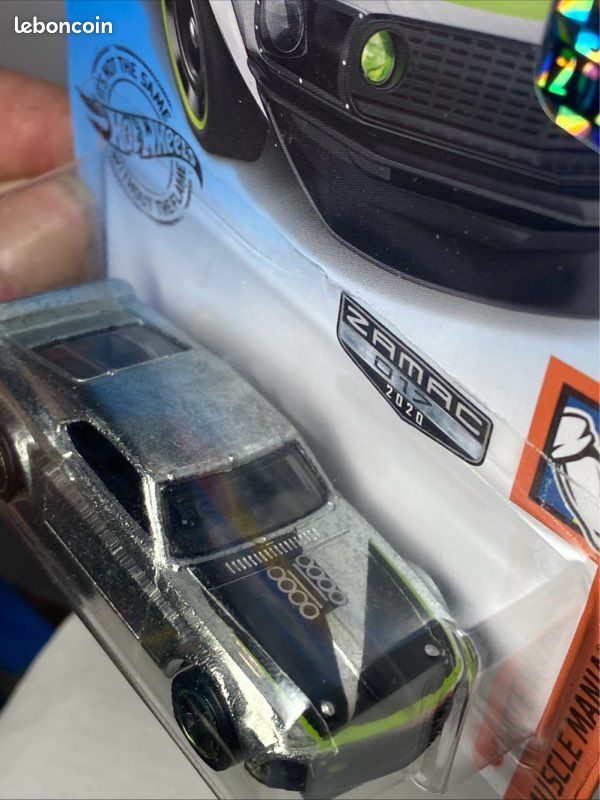 Hot Wheels '69 Ford Mustang Boss 302 Diecast Car - 2020 Zamac Edition Muscle Mania 3/10