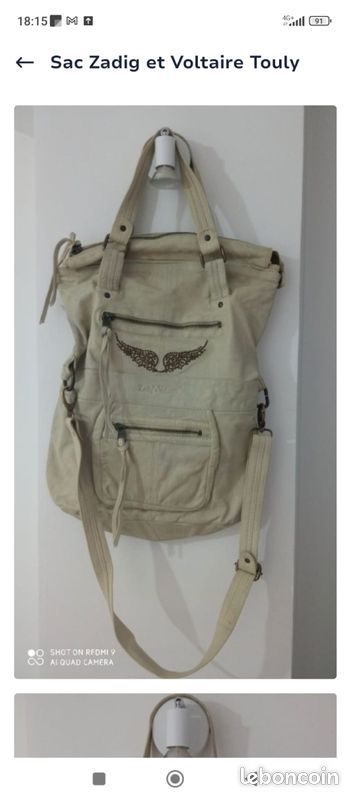 Sac à main zadig et voltaire (image 1)