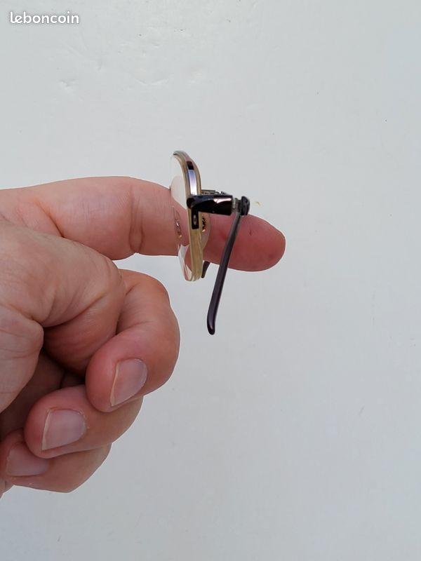 Monture de lunettes vintage Nina Ricci NR 2137 dorée / violette (image 11)