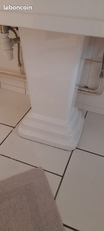 Double vasque ceramique émaillée (image 2)