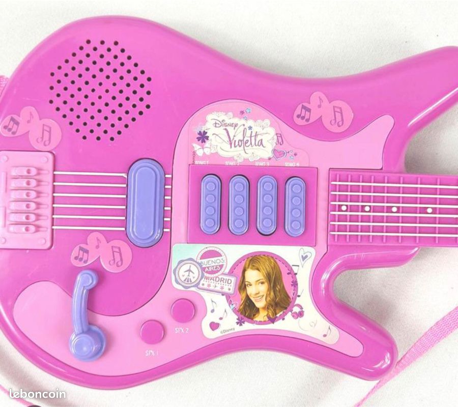Guitare 🎸 Violetta Marque Smoby (image 2)