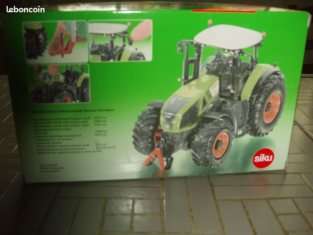 Tracteur Claas Axion 950 Siku | King Jouet France - Véhicules de