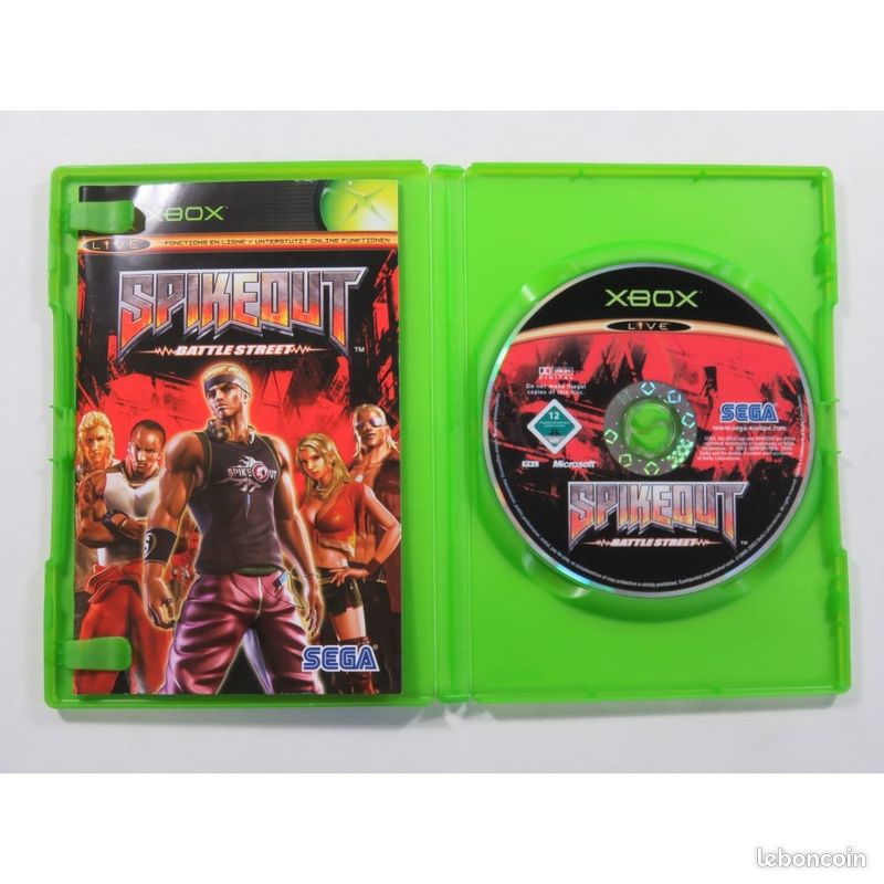 Spikeout Battlestreet Microsoft XBOX Pal FR/DE Complet