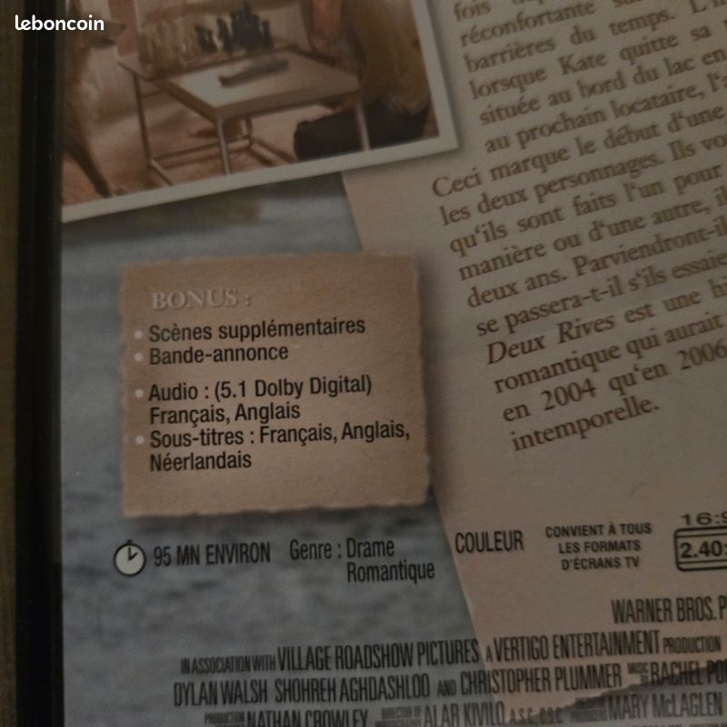 DVD Entre deux rives (image 3)