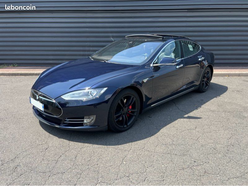TESLA Model S P85D Inouï+ 770 - Toit ouvrant - Cuir/Alcantara - Caméra - Régulateur adaptatif - Autopilot - Sono 12 HP - Ludicrous P90d P100d (image 1)