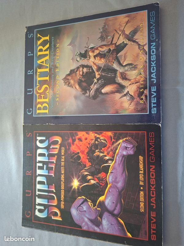 Jeu De Rôle GURPS - Japon – Siroz, état Correct