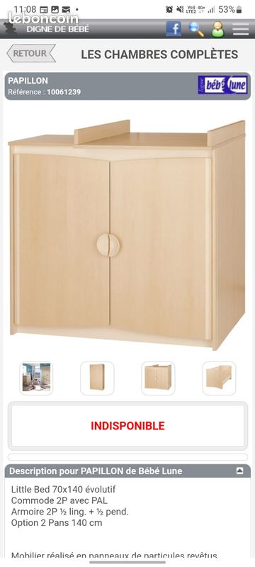 Chambre évolutive bébé/ enfant x2 (image 4)