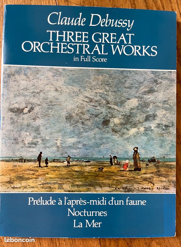 Ensemble de six partitions GIGOUT, REGER, KREBS, DEBUSSY, RAVEL (image 7)