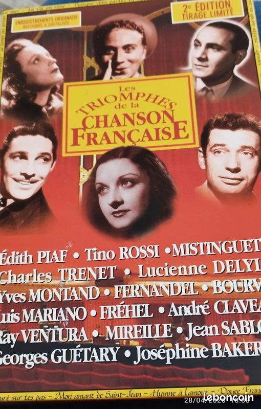 Coffret les Triomphes de la chanson française (image 1)