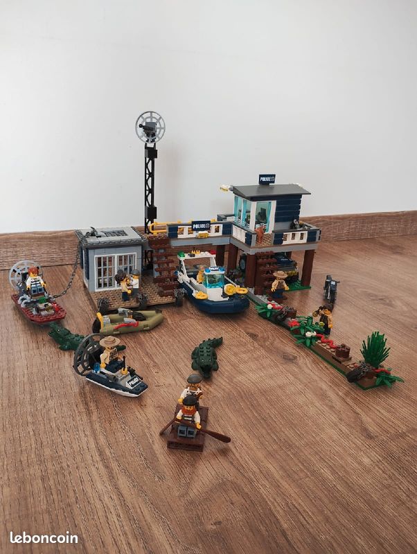 Lego City Swamp Police Station 60069 Instructions Lego 60069