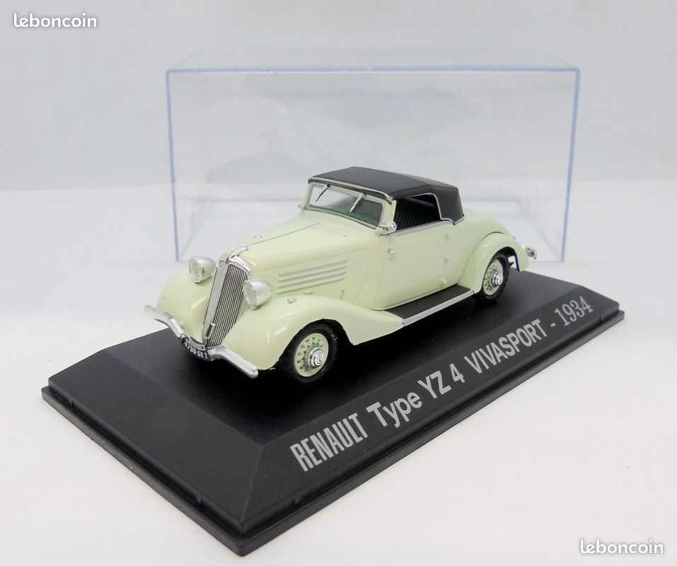 Renault type YZ 4 Vivasport from 1934 - 1/43 scale model car | Buy a