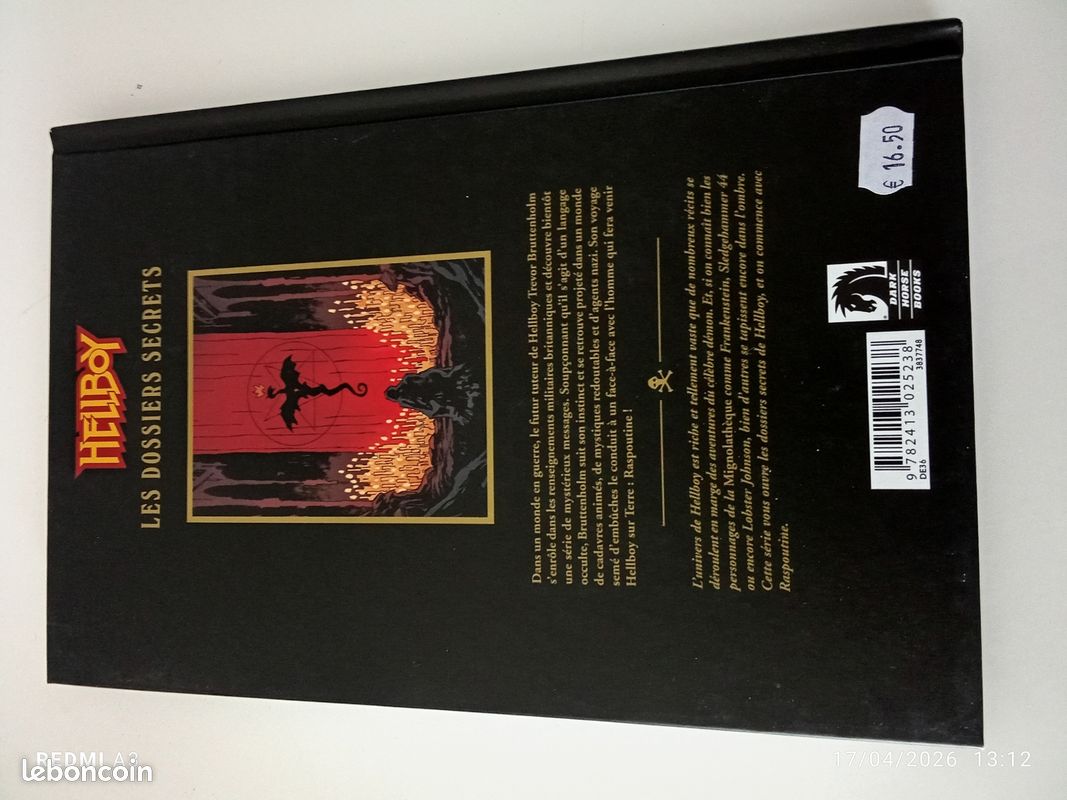 Raspoutine (les dossiers secrets de hellboy, delcourt comics) (image 2)